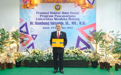 Analisis Kebijakan Penerbitan NIB Bagi UMKM Dan Novelty Model UMKM Digital Melek Aturan Antar Bambang Suryanto Raih Gelar Doktor Ilmu Sosial