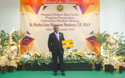 Tata Kelola Kolektif Adat dan Peran Kunci MRPS dalam Sidang Doktor Ilmu Sosial Universitas Merdeka Malang