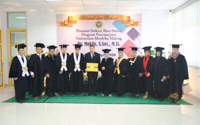 Teliti Pelayanan Pertanahan, Muklis Lulus Doktor dengan Predikat Sangat Memuaskan