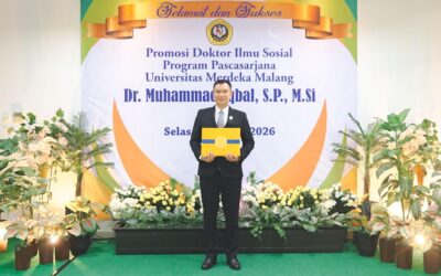 Teliti Pencegahan Illegal Fishing, Muhammad Iqbal Raih Gelar Doktor Ilmu Sosial