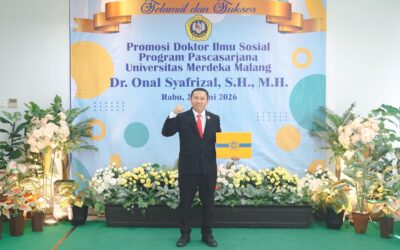 Soroti CSR Tidak Merata dan Limbah Perkebunan, Onal Syafrizal Sah Jadi Doktor Ilmu Sosial