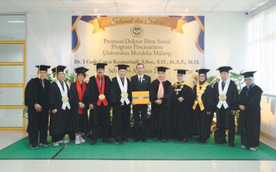 Transformasi Layanan Tilang Berbasis Digital Antar I Gede Gatot Kasmariadi Raih Gelar Doktor