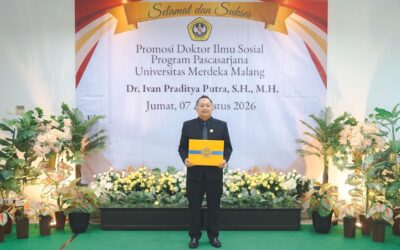Ivan Praditya Putra Raih Gelar Doktor Ilmu Sosial, Tawarkan Model Rehabilitasi Berbasis Keadilan Restoratif dalam Penanganan Penyalahgunaan Narkotika