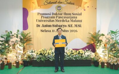 Soroti Integrasi Layanan Publik melalui Mal Pelayanan Publik Anton Subagyo Raih Gelar Doktor