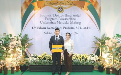 Edwin Ramadhani Pratama Raih Gelar Doktor, Melalui Kajian Peran Pemerintah Cegah Konflik akibat Hoaks